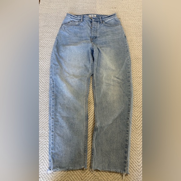 We The Free High Rise Light Blue Jeans - Picture 1 of 9